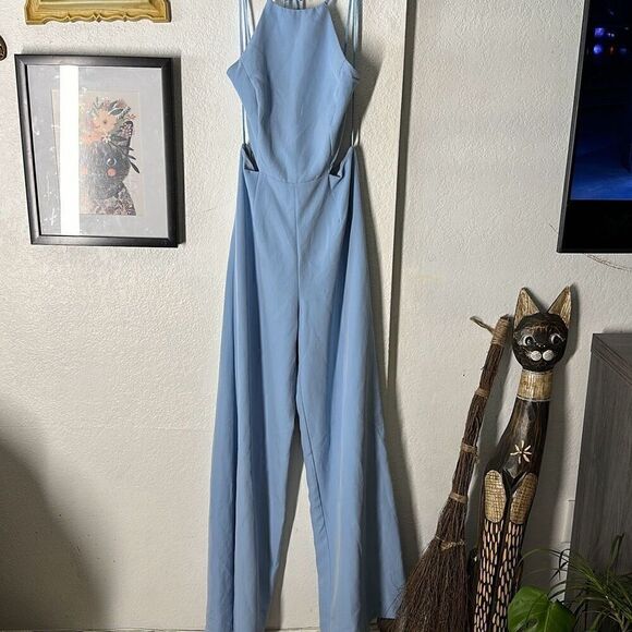 Do + Be Size small Light Blue jumpsuit - Picture 1 of 6